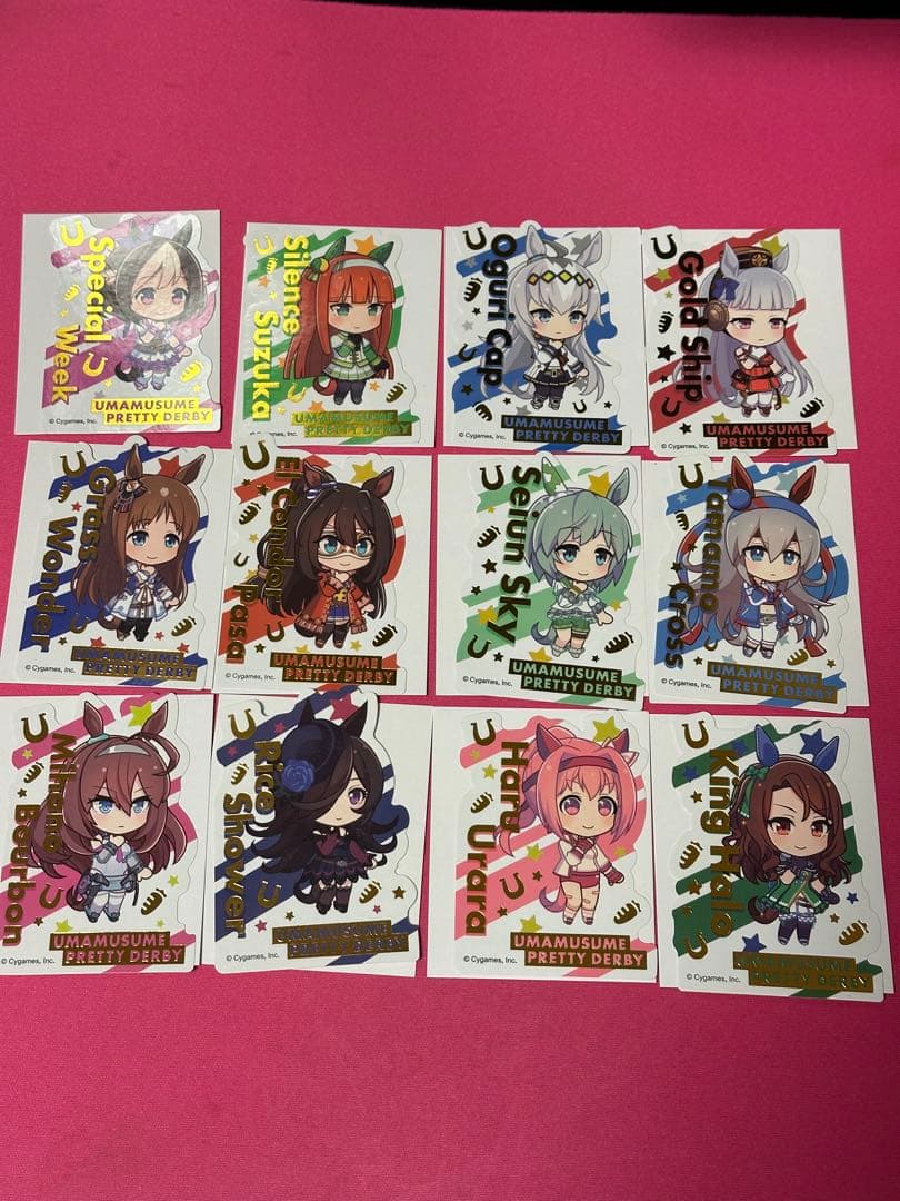 ウマ娘　100均グッズ　コンプセット　ダイソー　セリア