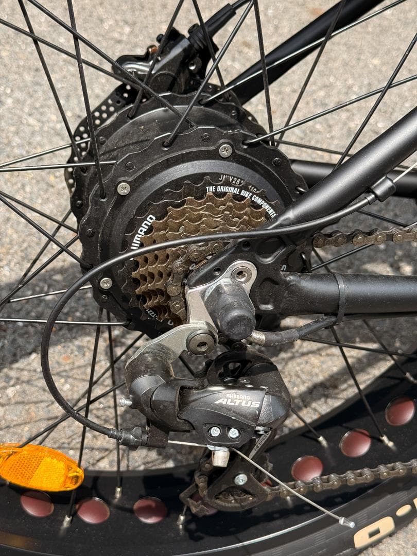 Kintone FATBIKE 電動ファット自転車 中古動作品 充電器＆説明書付