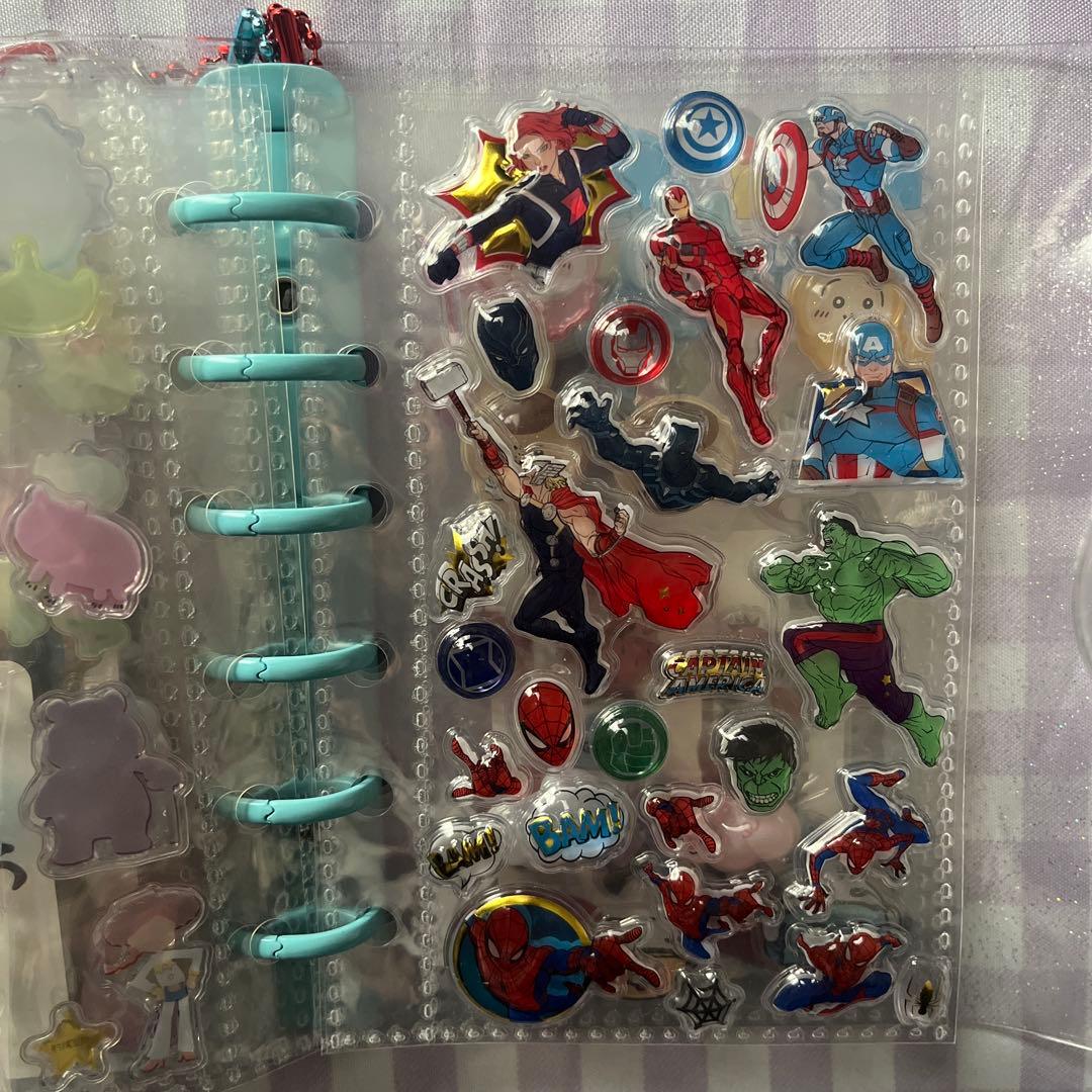 シール帳完成品　ラメ帳