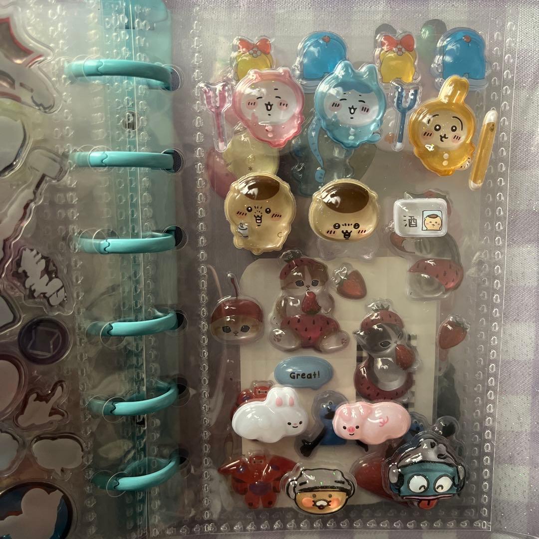 シール帳完成品　ラメ帳