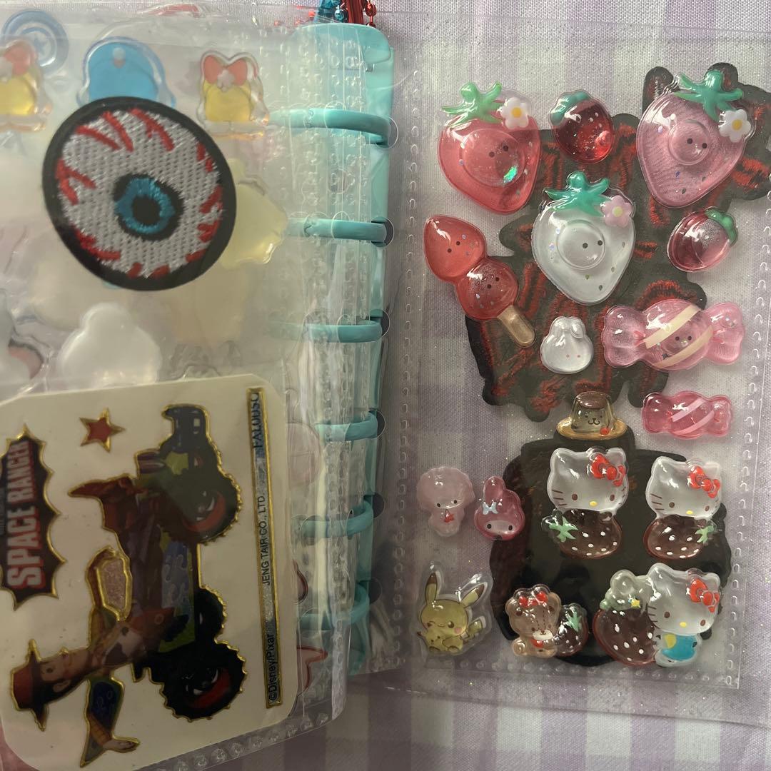 シール帳完成品　ラメ帳