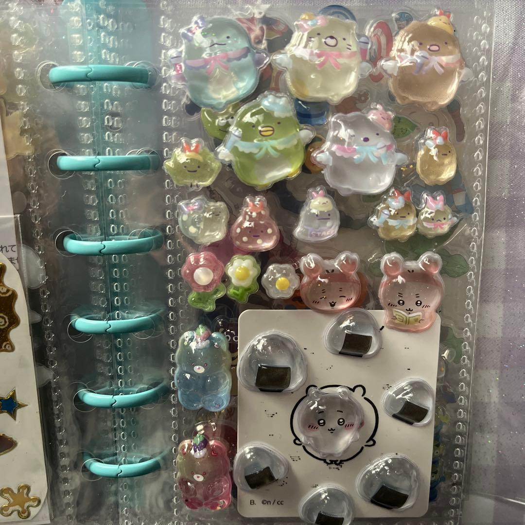 シール帳完成品　ラメ帳