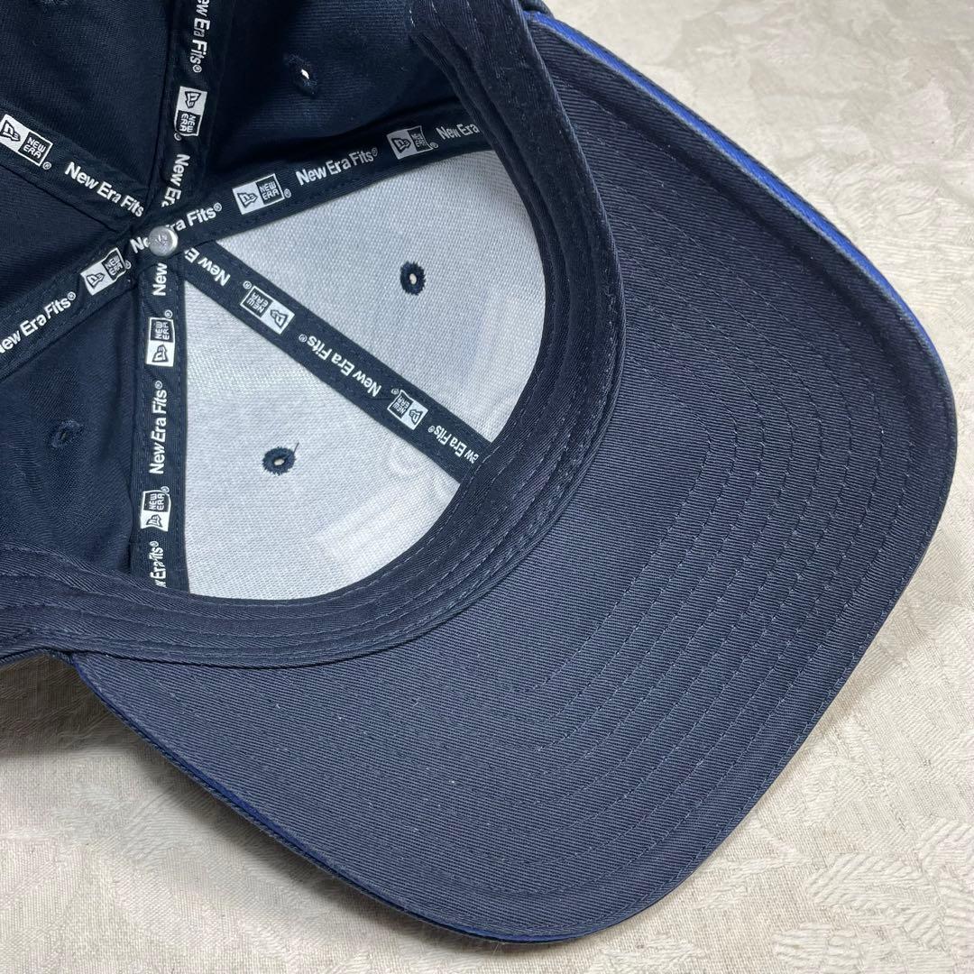 横浜ベイスターズ NEW ERA キャップ 旧ロゴ β ベータ 09 紺