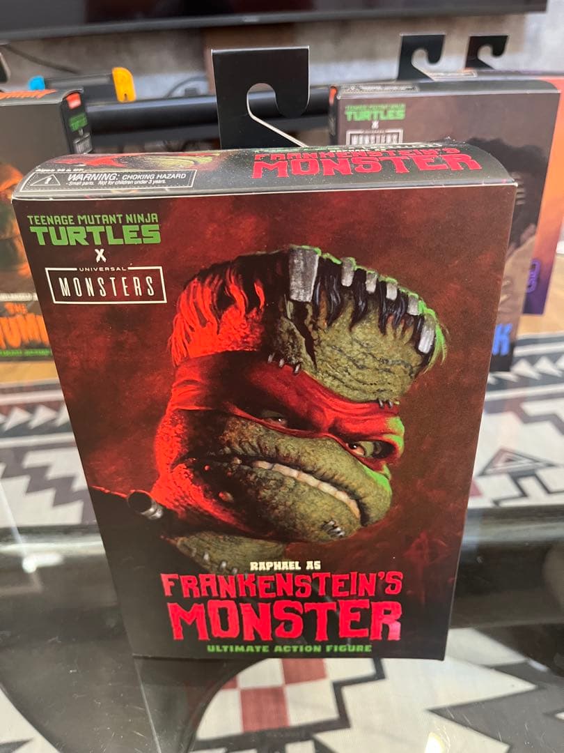 NECA タートルズ　ユニバーサルモンスター　豆魚雷正規品　4体セット　開封品