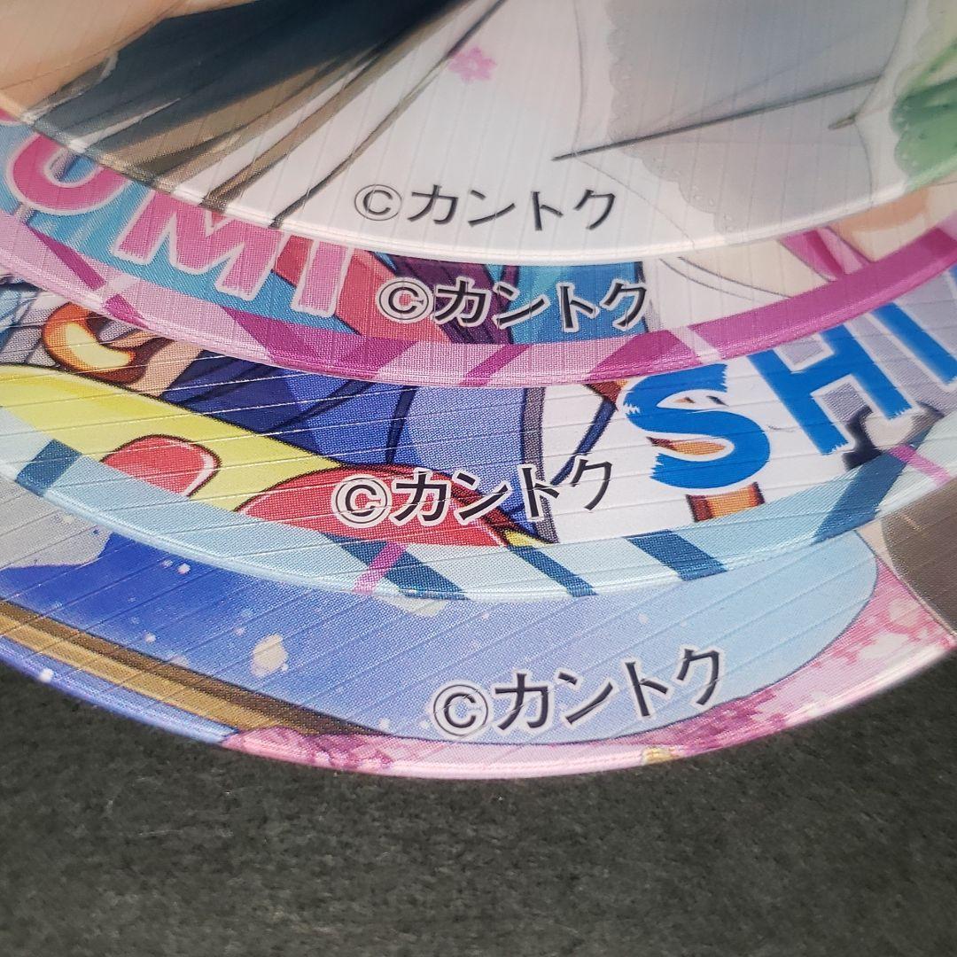 カントク先生 特製コースター くるみちゃん しずくちゃん なぎさちゃん