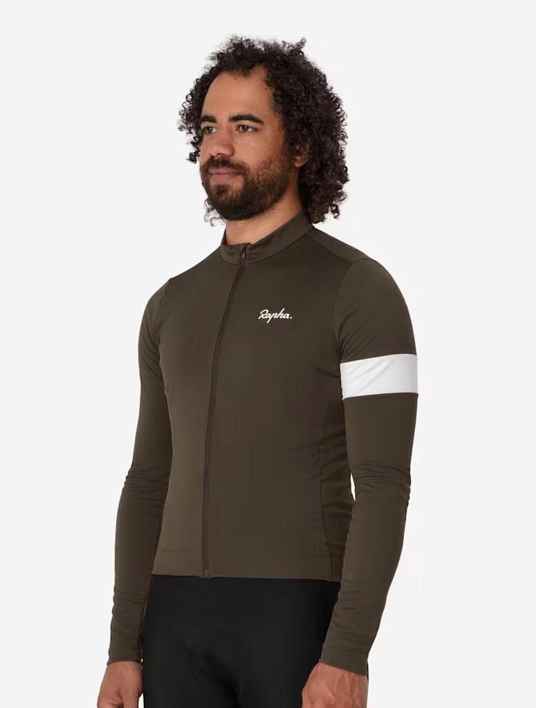 新品 Rapha メンズ コア サーマル ロングスリーブジャージ S