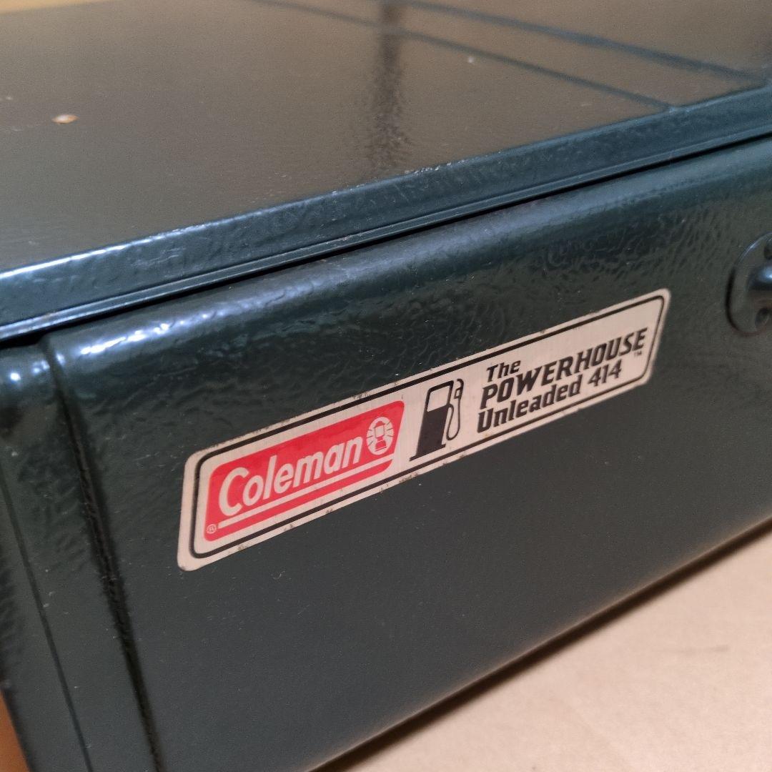 Coleman ガソリンも使えるツーバーナー Model.414