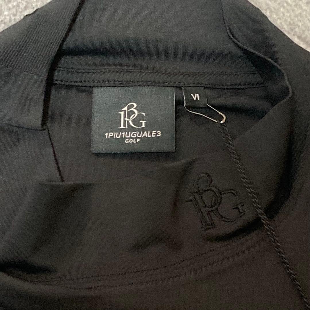タグ付き　1PIU1UGUALE3 GOLF モックネックシャツ