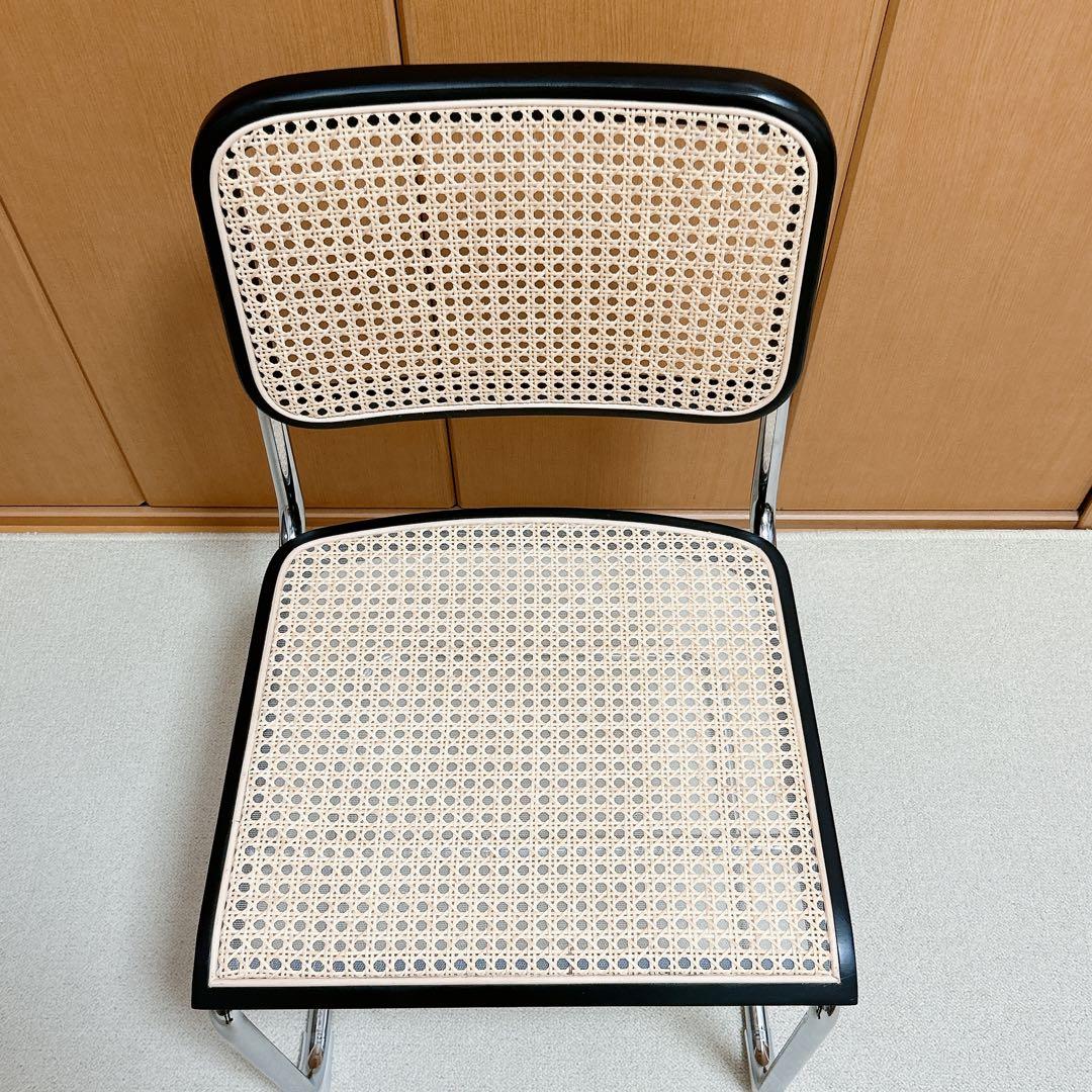 ●美品【チェスカチェア】●マルセル・ブロイヤー　リプロダクト品　名作チェア