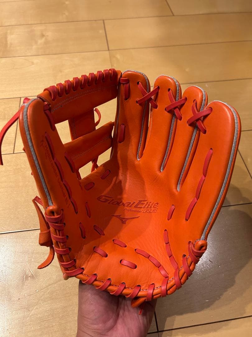 【新品】少年軟式グローブ ミズノ グローバルエリート 坂本勇人モデル サイズL