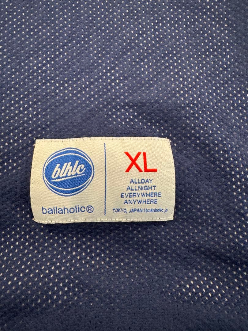 ballaholic リバーシブルメッシュタンクトップ XL ネイビー