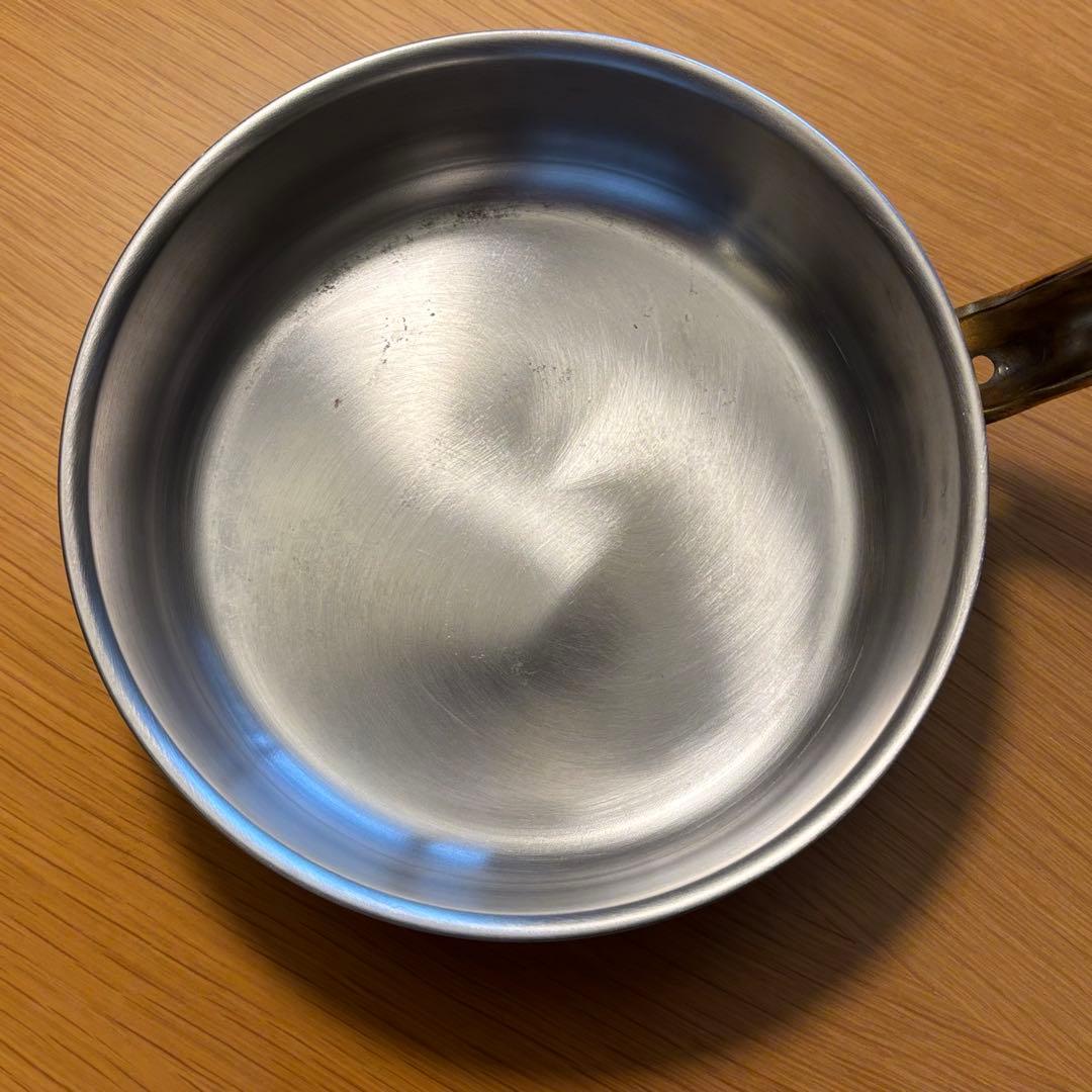 スーパーデンジ　ソースパン　片手鍋 プロ仕様　SUS444 18