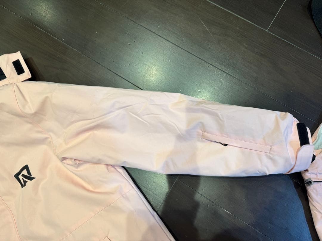 スキー スノボ ウェア ピンク 上下 2XL