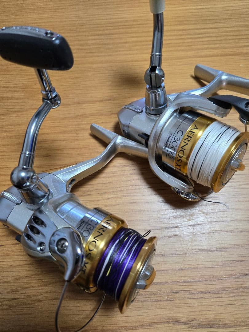 も*ー様 SHIMANO シマノAERNOSXT C3000　2つセット　最終値