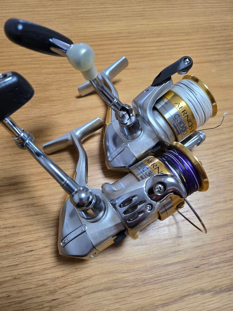 も*ー様 SHIMANO シマノAERNOSXT C3000　2つセット　最終値