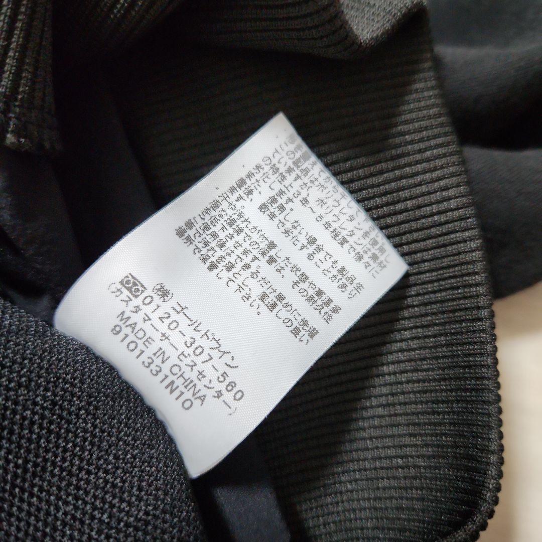 美品☆DANSKIN☆バックデザインハイブリッドフーディーUVケア M ブラック
