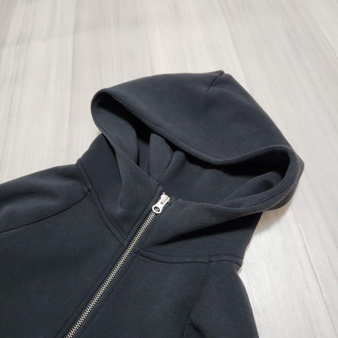 美品☆DANSKIN☆バックデザインハイブリッドフーディーUVケア M ブラック