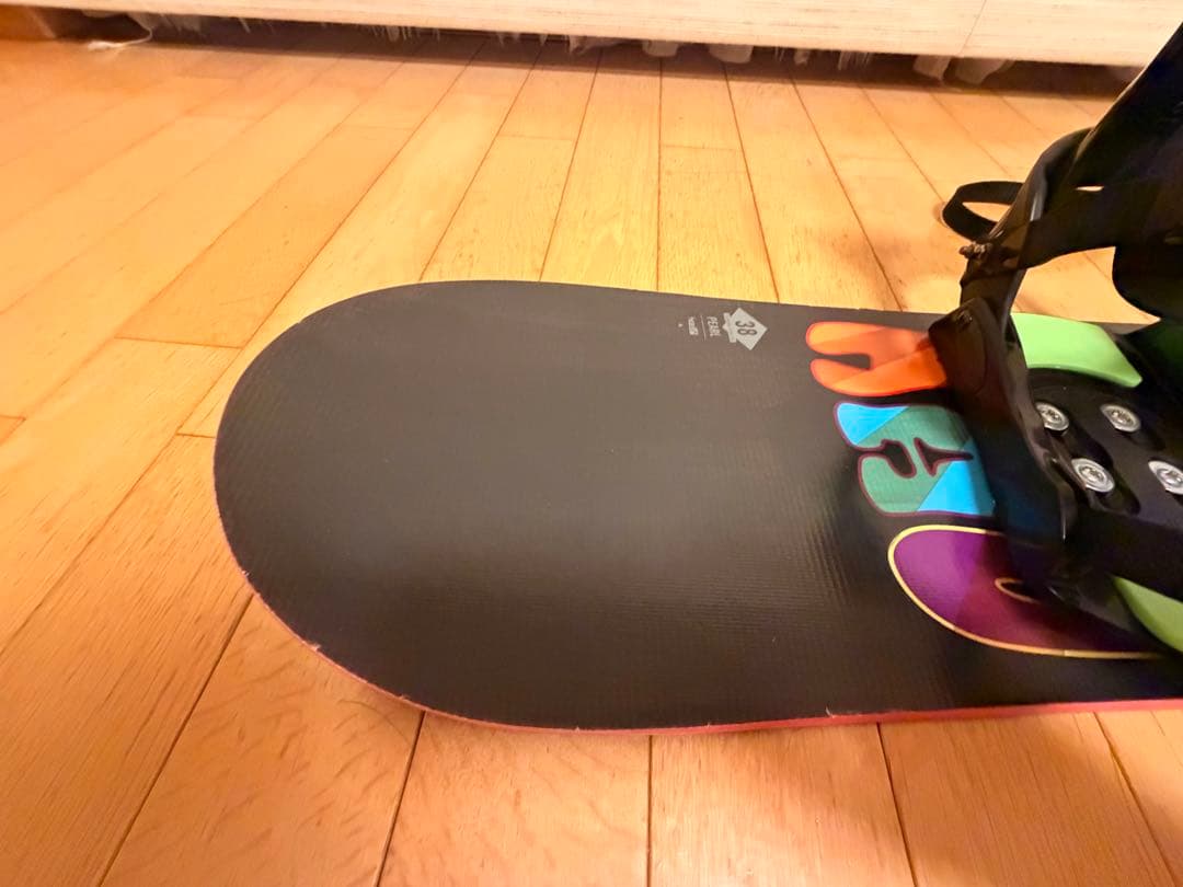 スノーボードセット（ブーツ・バインディング付）ボード138cm ブーツ24cm
