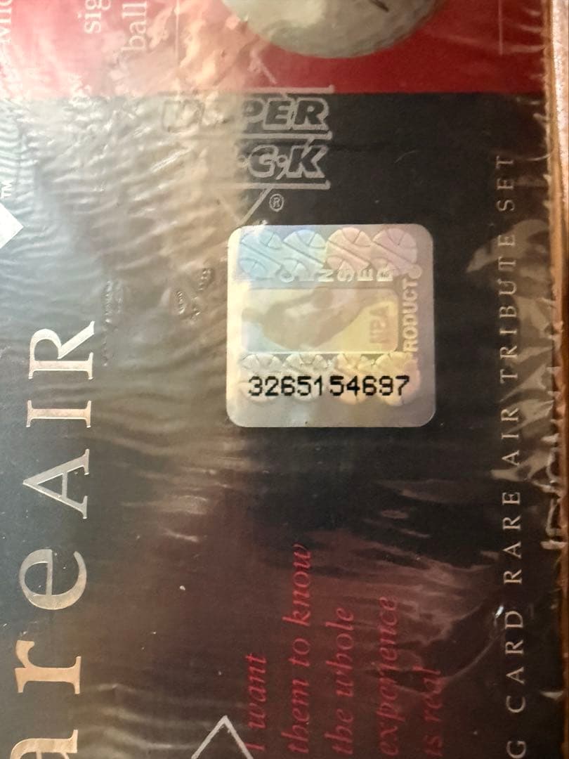 新品　Michael Jordan rare AIRジョーダン NBA 2パック