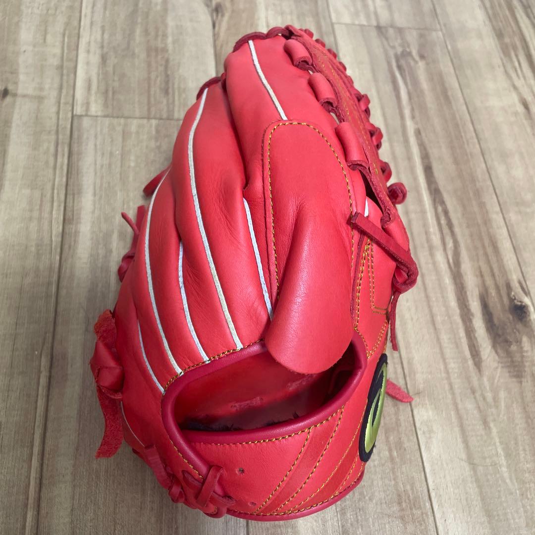 アシックス　大谷翔平モデル　軟式グローブ レッド