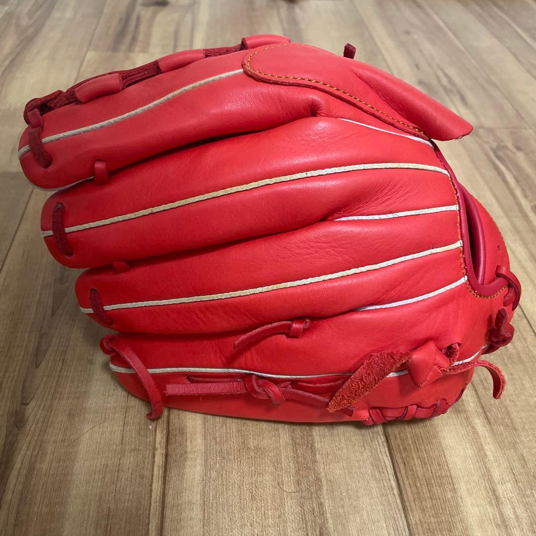アシックス　大谷翔平モデル　軟式グローブ レッド