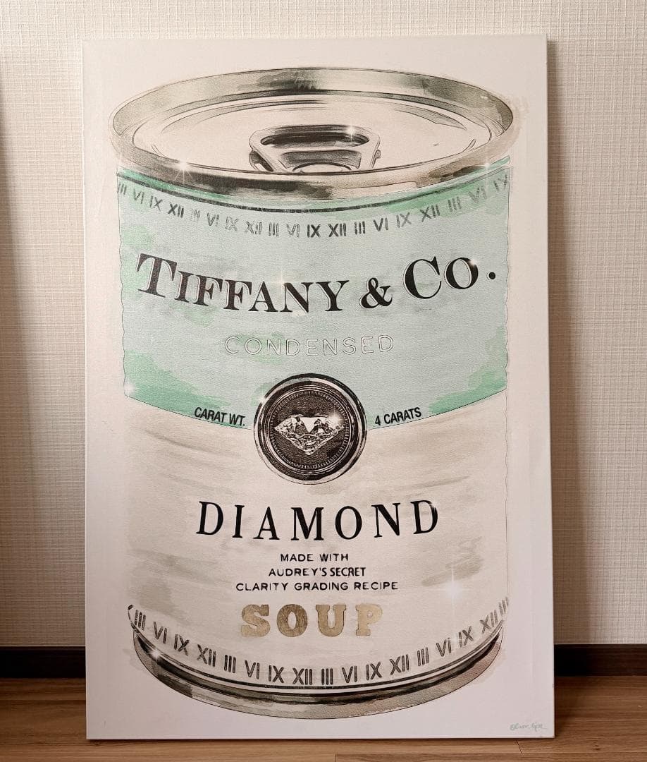 Coco Chanel & Tiffany & Co. キャンバス 2枚セット