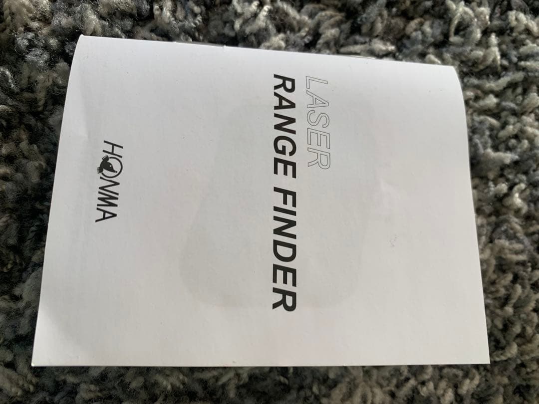 ラウンド用品・アクセサリー HONMA LASERRANGE FINDER