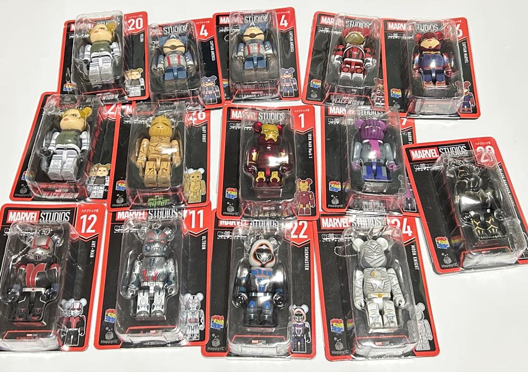 MARVEL ペアBOX キーホルダー まとめ売り