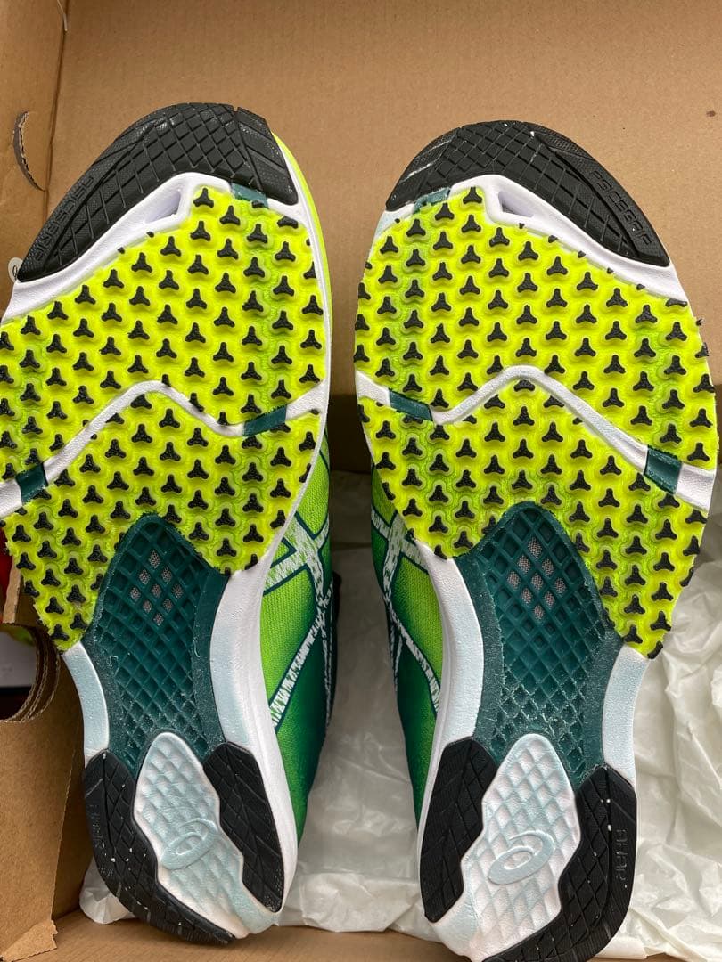 asics SORTIEMAGIC RP 6 グリーン/イエロー 27.0㎝
