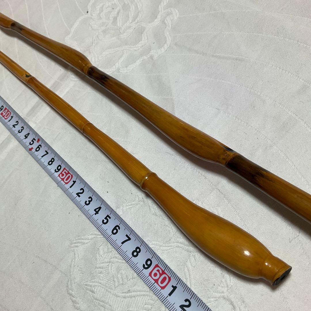 ヘラブナ、天然木万力、らっきょう竹（竿掛け、針外し）【リメイク品】