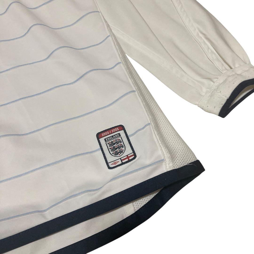 【希少】UMBRO イングランド代表 ベッカム リバーシブル ゲームシャツ L