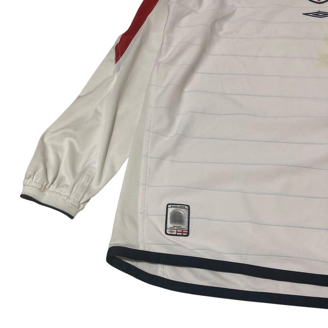 【希少】UMBRO イングランド代表 ベッカム リバーシブル ゲームシャツ L