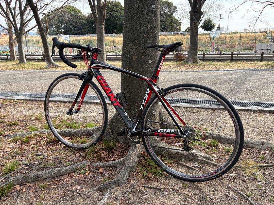 【整備済/手渡し】GIANT TCR フルカーボン ロードバイク 2011年 S