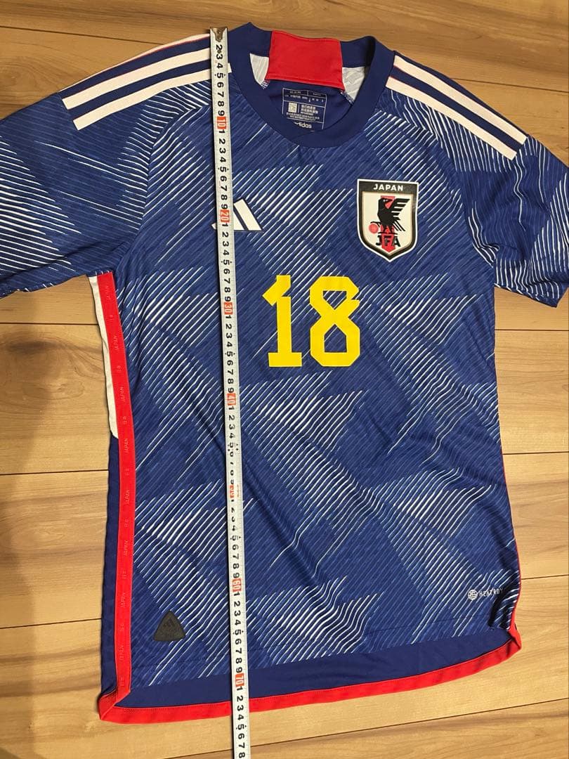 カタールW杯2022日本代表ユニフォーム浅野　オーセンティック
