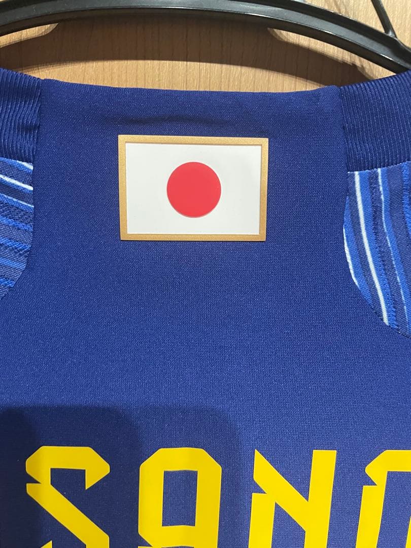 カタールW杯2022日本代表ユニフォーム浅野　オーセンティック