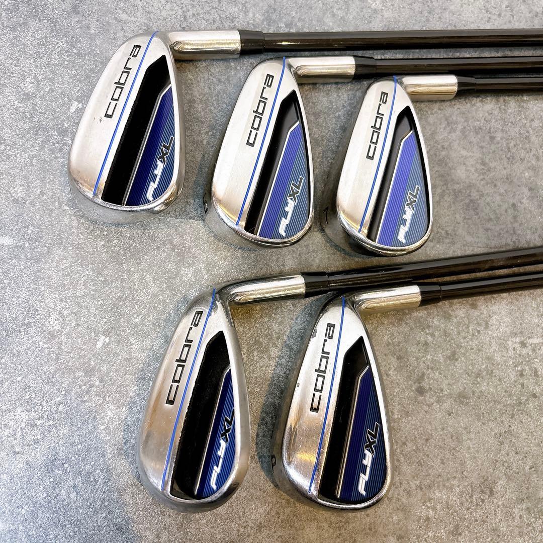 【美品】 Cobra コブラ FLYXL フライ アイアンセット 5本