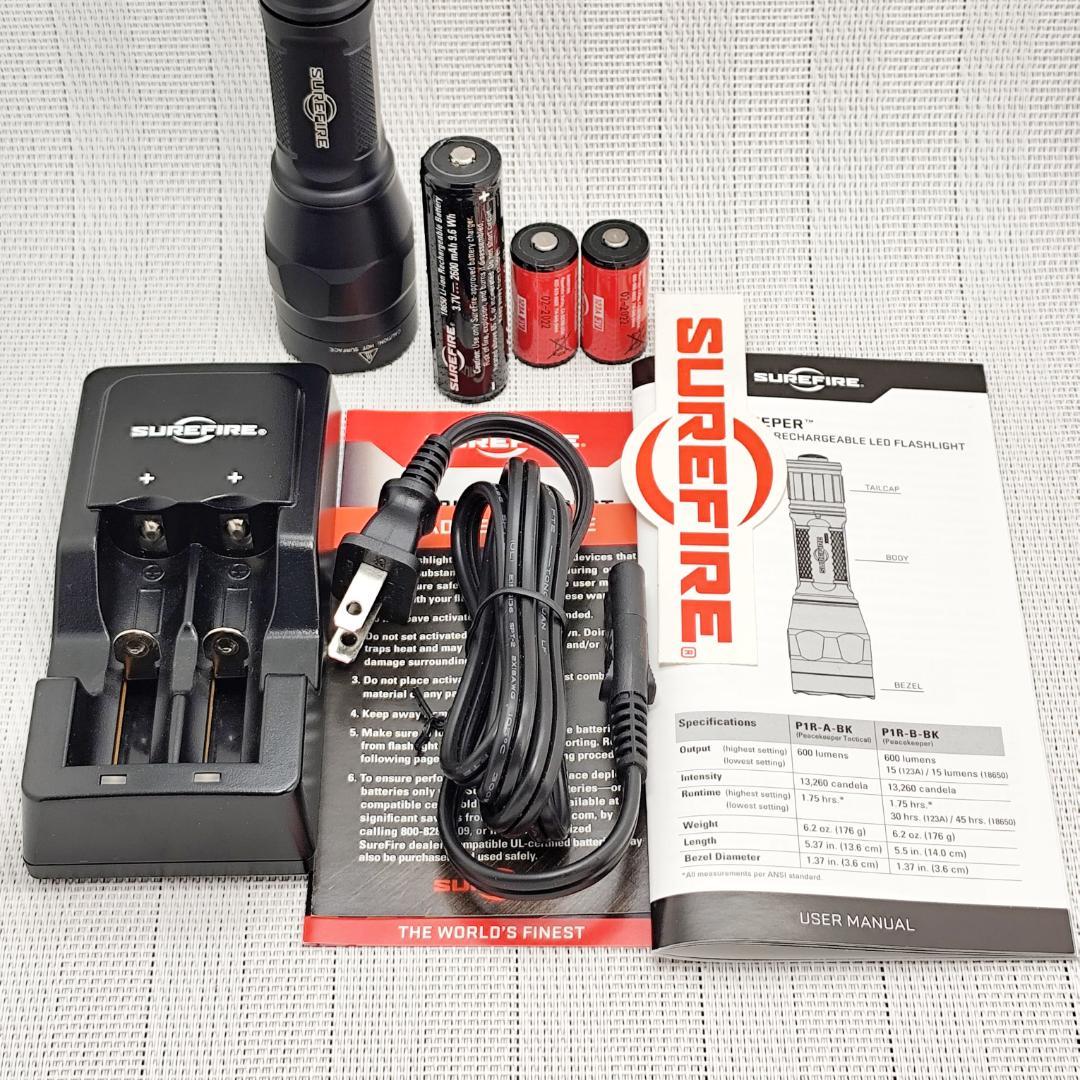 SUREFIRE P1R PEACEKEEPER 600/15ルーメン
