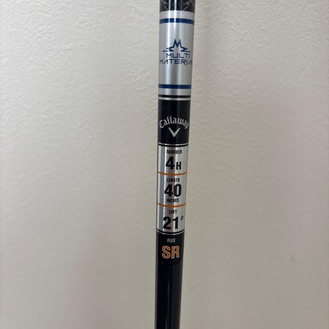 Callaway PARADYM ユーティリティ 4U レフティ