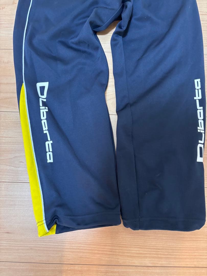 リベルタ Mizuno ジャージ上下セット イエロー/ネイビー