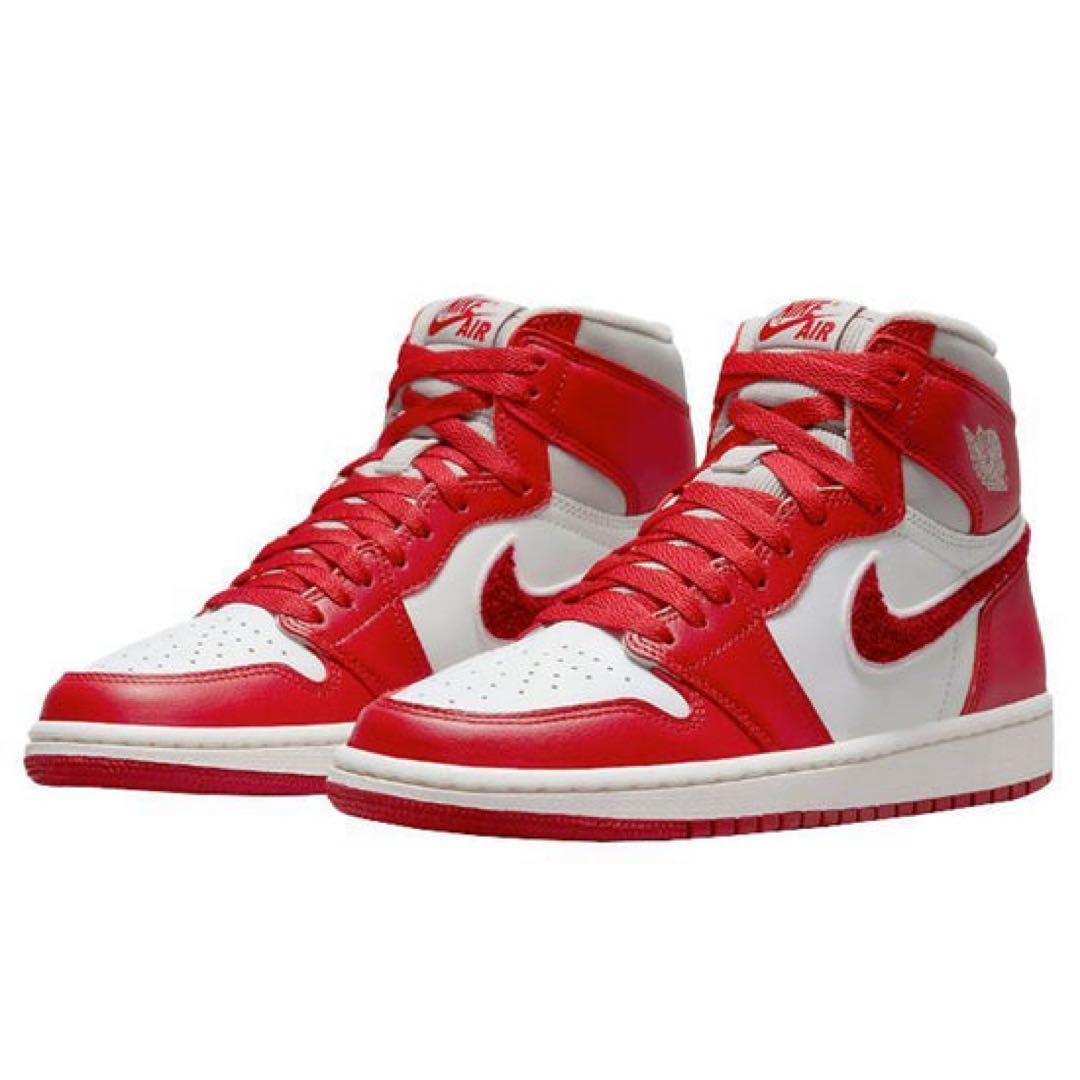 【美品✨】NIKE ナイキ エアジョーダン1 ハイ OG バーシティレッド