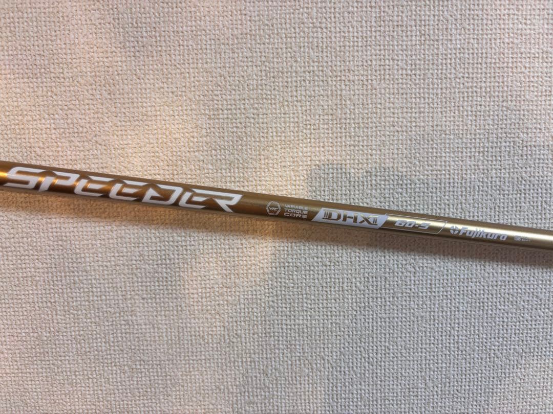 【チロ】Speeder NX GOLD 60 S (テーラーメイドスリーブ