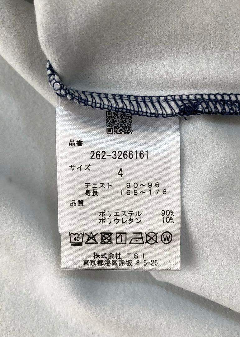 Jack Bunny!! ベア天竺 裏起毛 ウォームモックネック（NAVY／4）