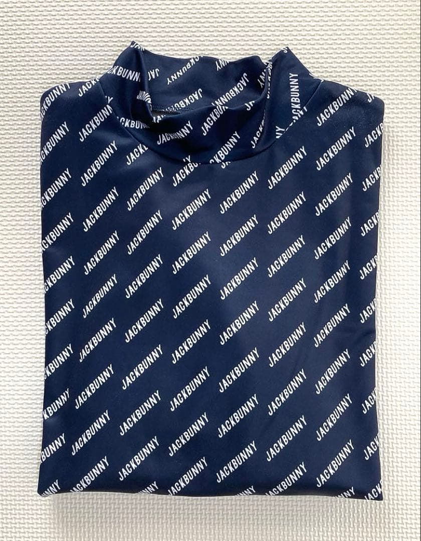 Jack Bunny!! ベア天竺 裏起毛 ウォームモックネック（NAVY／4）