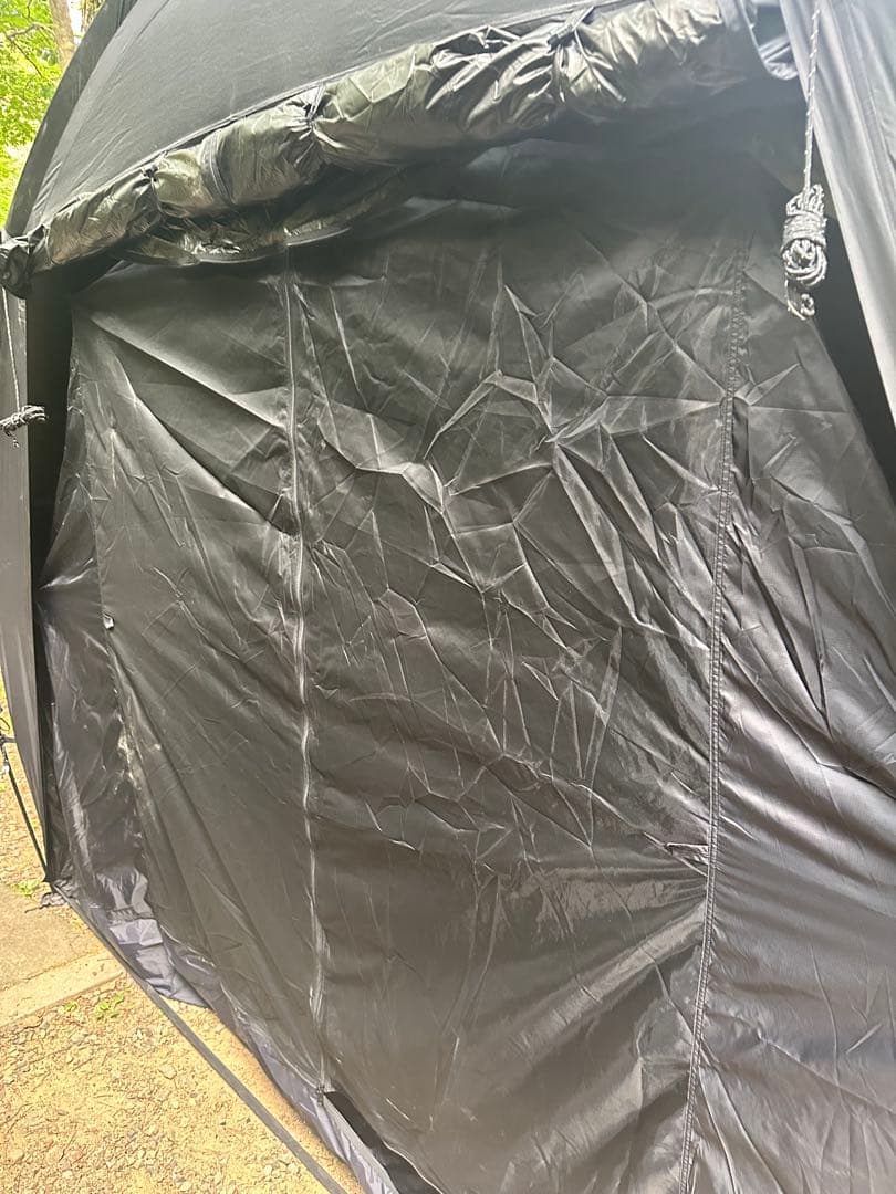 OEM Tunnel Inner Tent 4P 同型 黒 Helinox