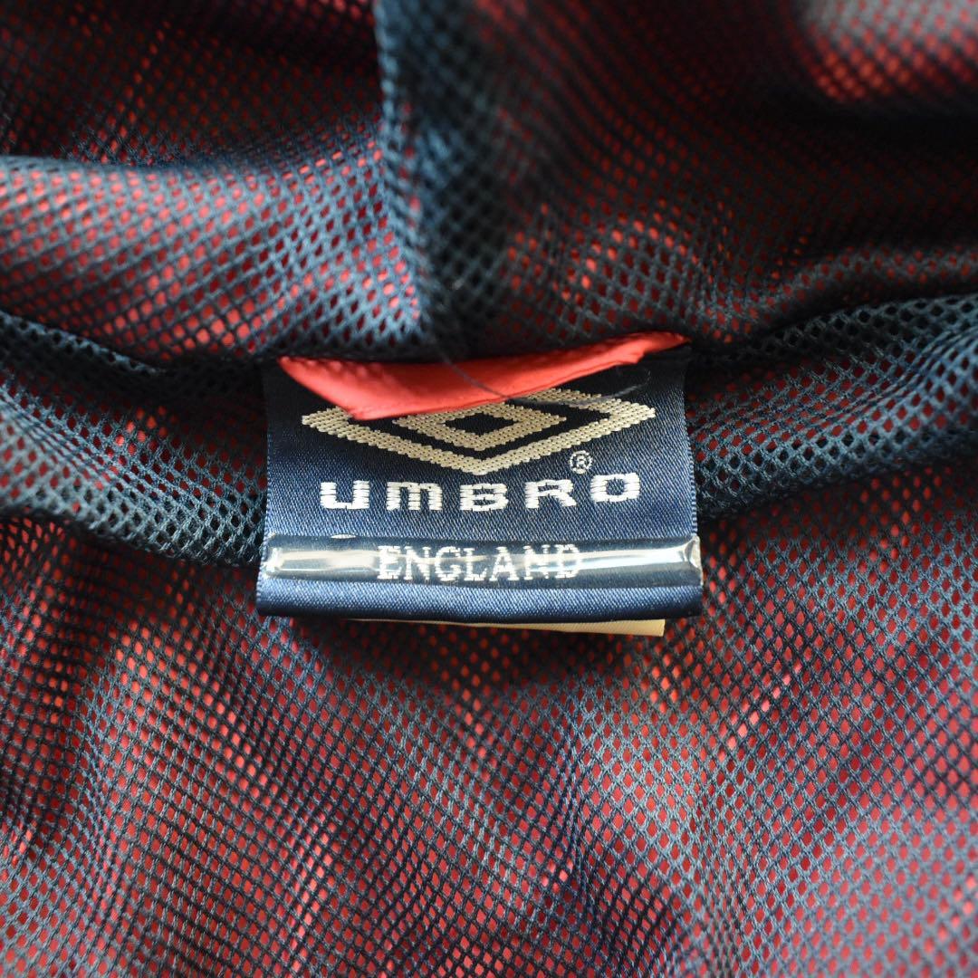 【フォロー割適用】00s UMBRO イングランド代表 ナイロンジャケット フー