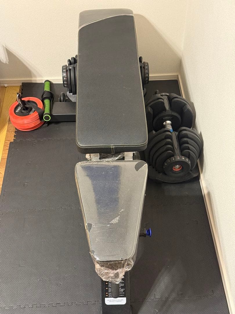 MUSCLEARTS アジャスタブルベンチ トレーニングベンチ
