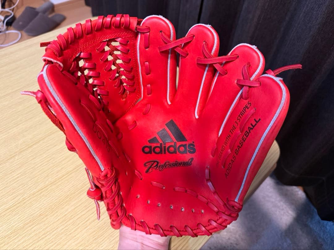 【新品未使用品】adidas プロフェッショナル 硬式用グラブ