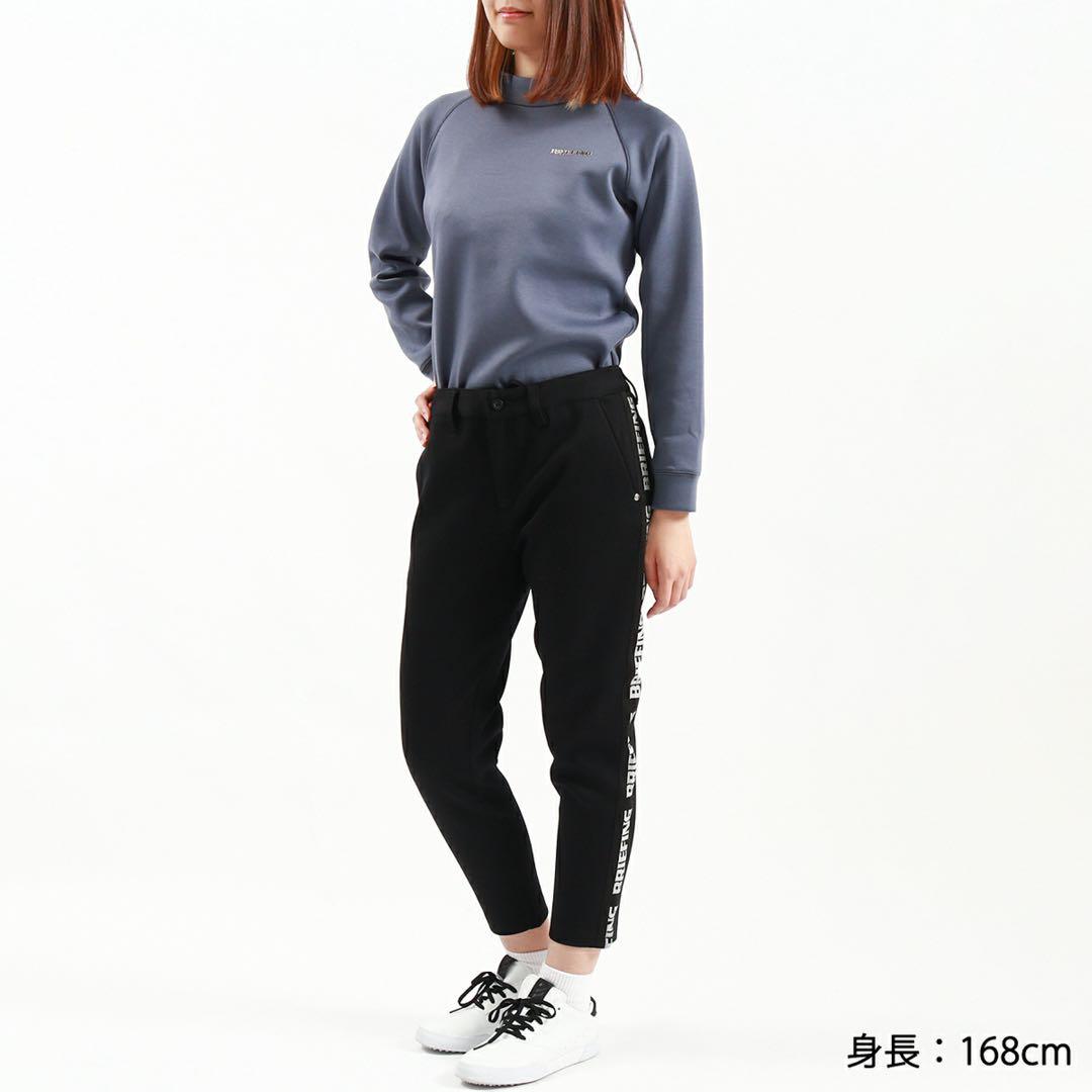 美品❣️BRIEFING ブリーフィングサイドロゴ パンツ　ゴルフウェア　黒　XS
