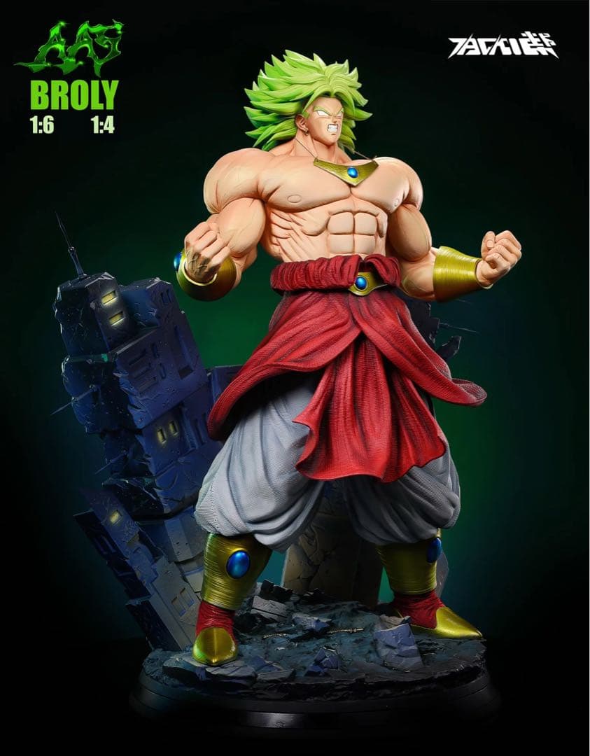 ☆超ブロリー 1/4 (1/6)フィギュア ガレージキット ドラゴンボール