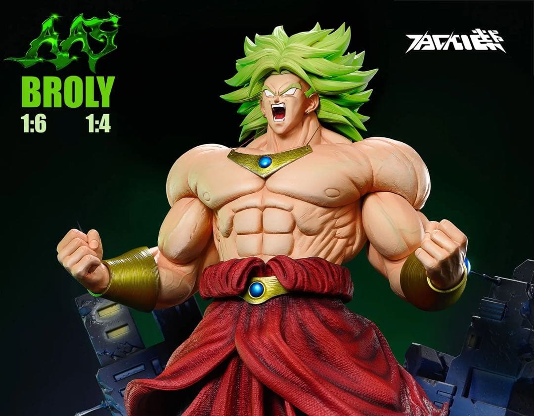 ☆超ブロリー 1/4 (1/6)フィギュア ガレージキット ドラゴンボール